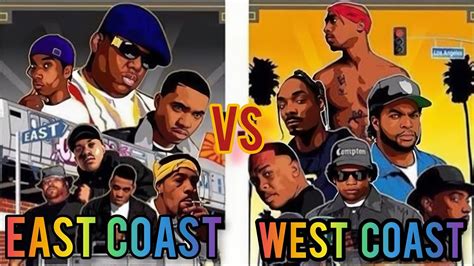 east coast-west coast hip hop rivalry|Inside the East vs. West rap rivalry that led to the murders of .